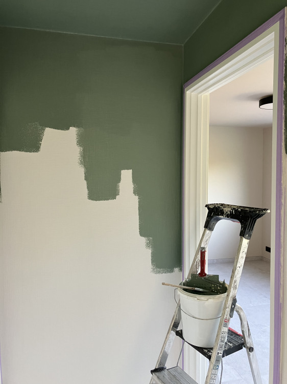 Algemene schilderwerken muren plafonds deuren gevels